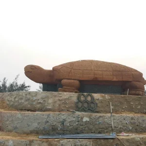 Con vật bằng đá ong – Nghệ thuật điêu khắc tinh xảo