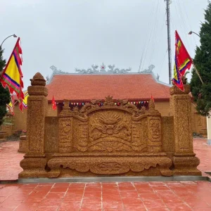 Cuốn thư đá ong đỏ – Tinh tế, trang nghiêm, bền vững