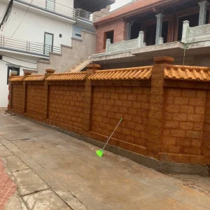 Tường và Lan Can Đá Tổ Ong NP11