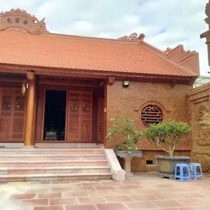 Mẫu Đình - Chùa bằng đá tổ ong MS25