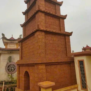 Lăng Mộ Đá Ong Đỏ Cao Cấp - Nét Đẹp Vĩnh Cửu