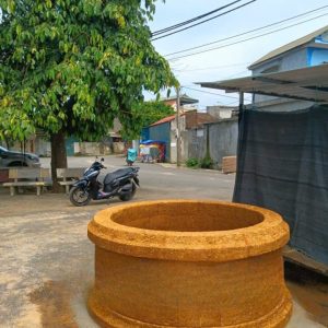 Khôi phục giếng bằng đá ong – Sự kết hợp giữa thẩm mỹ và công năng