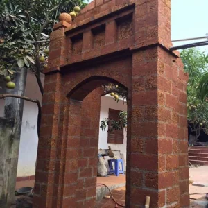 Cổng bằng đá ong MS02