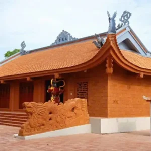 Mẫu Đình - Chùa bằng đá tổ ong MS24