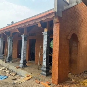 Mẫu Đình - Chùa bằng đá tổ ong MS23