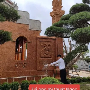 Mẫu Đình - Chùa bằng đá tổ ong MS21